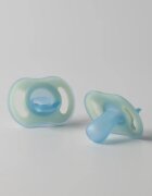 Tommee Tippee Ultra Light Night duda 6-18m Orange/ Blue 2 kos