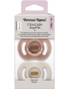 Tommee Tippee Ultra Light Stay Put 6-18 m duda Girl 2 kos