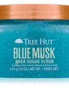 Tree Hut Shea Sugar Scrub Blue Musk sladkorni piling za telo 510 g