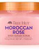 Tree Hut Shea Sugar Scrub Moroccan Rose sladkorni piling z karitejevim maslom 510 g