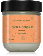 Tropicandle Apple & Cinnamon dišeča sveča 170 ml