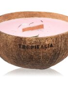 Tropicandle Frozen Cranberry dišeča sveča z lesenim stenjem 350 ml