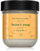 Tropicandle Incense & Orange dišeča sveča 170 ml