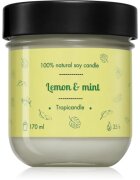 Tropicandle Lemon & Mint dišeča sveča 170 ml