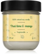 Tropicandle Thai Lime & Mango dišeča sveča 170 ml