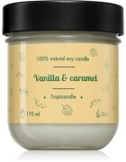 Tropicandle Vanilla & Caramel dišeča sveča 170 ml