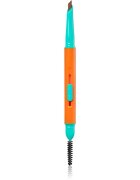 Trouble Maker Feral Brow Blade svinčnik za obrvi s krtačko 2v1 odtenek Light Brown 0.12 g