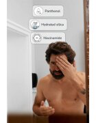 true men skin care Daily face wash with gentle scrubs eksfoliacijski čistilni gel za moške 200 ml