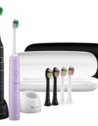 TrueLife SonicBrush Compact sonična zobna ščetka Duo Black / Lavender 2 kos