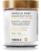 Truly Vanilla Baby intenzivno vlažilno maslo za telo z bisernim sijajem 198 ml