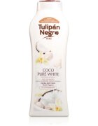 Tulipán Negro Coco Pure White gel za prhanje 650 ml