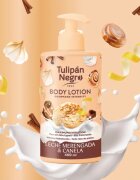 Tulipán Negro Leche Merengada & Canela vlažilni losjon za telo 400 ml