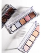 Unleashia Mood Shower Face Palette paleta senčil za oči in osvetljevalcev z bisernim sijajem odtenek NO.101 Ballerino 1 kos