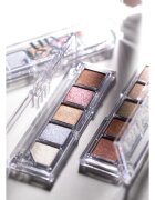 Unleashia Mood Shower Face Palette paleta senčil za oči in osvetljevalcev z bisernim sijajem odtenek NO.101 Ballerino 1 kos