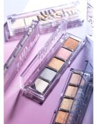 Unleashia Mood Shower Face Palette paleta senčil za oči in osvetljevalcev z bisernim sijajem odtenek NO.101 Ballerino 1 kos