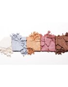Unleashia Mood Shower Face Palette paleta senčil za oči in osvetljevalcev z bisernim sijajem odtenek NO.101 Ballerino 1 kos