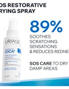 Uriage Bariederm Cica+ Restorative Drying Spray izsuševalno in pomirjajoče pršilo za razdraženo kožo 100 ml