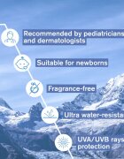 Uriage Bébé 1st Mineral Cream SPF 50+ mineralna krema za sončenje SPF 50+ 50 ml