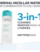 Uriage Hygiène Thermal Micellar Water - Combination to Oily Skin micelarna čistilna voda za mešano do mastno kožo 100 ml