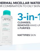 Uriage Hygiène Thermal Micellar Water - Combination to Oily Skin micelarna čistilna voda za mešano do mastno kožo 500 ml