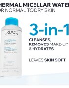 Uriage Hygiène Thermal Micellar Water - Normal to Dry Skin micelarna čistilna voda za normalno do suho kožo 500 ml
