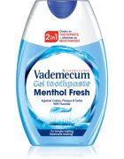 Vademecum 2 in1 Menthol Fresh zobna pasta in ustna voda 2v1 75 ml