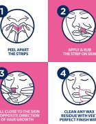 Veet Minima Hypoallergenic depilacijski trakovi za obraz 20 kos