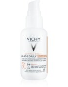 Vichy Capital Soleil Daily SPF50+ zaščitni tonirani fluid za obraz SPF 50+ odtenek Light 40 ml