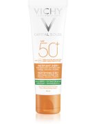 Vichy Capital Soleil Mattifying 3-in-1 zaščitna matirajoča krema za obraz SPF 50+ 50 ml