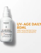 Vichy Capital Soleil UV-Age Daily fluid proti staranju kože SPF 50+ 80 ml