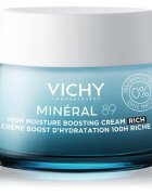 Vichy Minéral 89 bogata vlažilna krema brez dodanih dišav 50 ml