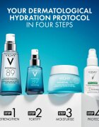 Vichy Minéral 89 Moisture Matte Sorbet sorbet krema za mastno in mešano kožo brez dišav 50 ml
