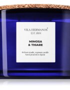 Vila Hermanos Apothecary Cobalt Blue Mimosa & Thiare dišeča sveča 350 g