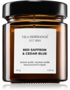 Vila Hermanos Apothecary Red Saffron & Cedar Blue dišeča sveča 120 g