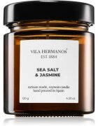 Vila Hermanos Apothecary Sea Salt & Jasmine dišeča sveča 120 g