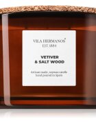 Vila Hermanos Apothecary Vetiver & Salt Wood dišeča sveča 350 g