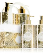 Vivian Gray Golden Glitters Vanilla & Patchouli darilni set za roke
