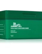 VT Cosmetics Cica Daily Soothing Mask intenzivno vlažilna maska za obraz s pomirjajočim učinkom veliko pakiranje 30 kos