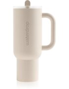 Waterdrop Explorer Tumbler lonček iz nerjavečega jekla s slamico White 1 kos