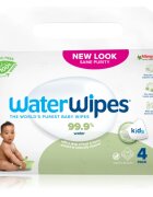 WaterWipes Baby Wipes Soapberry 4 Pack otroški nežni vlažni robčki 4x60 kos