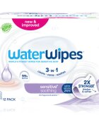 WaterWipes Soothing Clean otroški nežni vlažni robčki 12x60 kos