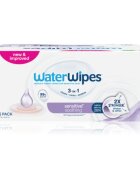 WaterWipes Soothing Clean otroški nežni vlažni robčki 6x60 kos