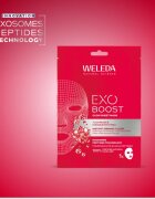 Weleda Exo Boost revitalizacijska maska iz platna za učvrstitev obraza 20 ml