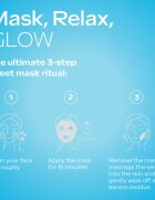 Weleda Exo Boost vlažilna tekstilna maska 20 ml