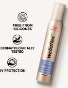 Wella flex 2 Days Volume penasti utrjevalec za lase za bogat volumen Vol 4 200 ml