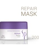 Wella Professionals SP Repair maska za poškodovane in kemično obdelane lase 200 ml