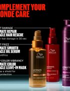 Wella Professionals Ultimate Color Blonde Shampoo šampon za nevtralizacijo rumenih tonov za posvetljene lase ali lase s prameni 1000 ml