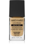 Wet n Wild PhotoFocus matirajoči fluidni tekoči puder odtenek Golden Beige 30 ml