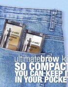 Wet n Wild Ultimate Brow Kit set za popolne obrvi odtenek Soft brown 2.5 g
