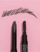 Wet n Wild Ultimate Brow obojestranski svinčnik za obrvi s krtačko odtenek Ash Brown 0.2 g